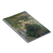 Camille Monet im Garten Argenteuil Notizblock (Rechte Seite)