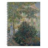Camille Monet im Garten Argenteuil Notizblock (Vorderseite)