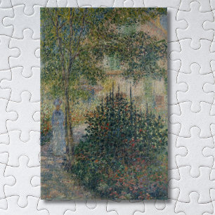 Camille Monet im Garten Argenteuil Puzzle