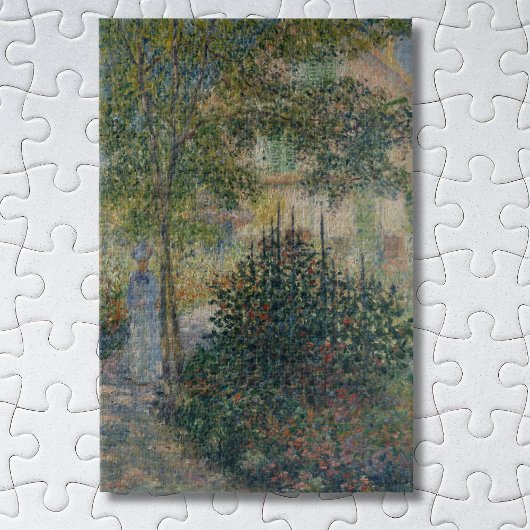 Camille Monet im Garten Argenteuil Puzzle