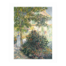 Camille Monet im Garten in Argenteuil (1876)
