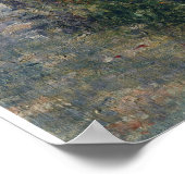 Camille Monet im Garten Poster (Ecke)