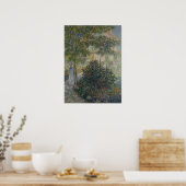 Camille Monet im Garten Poster (Küche)