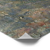 Camille Monet im Garten Poster (Ecke)