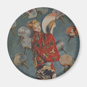 Camille Monet im japanischen Kostüm von Claude Mon Magnet