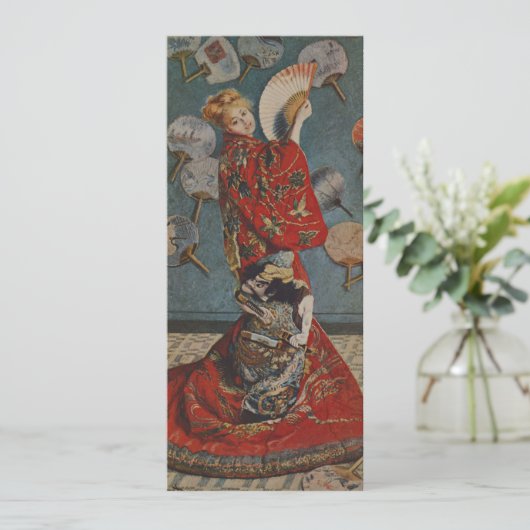 Camille Monet in japanischem Kostüm von Claude Mon (Stehend Vorderseite)