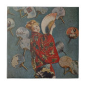 Camille Monet in japanischem Kostüm von Claude Mon Fliese (Vorderseite)