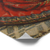 Camille Monet in japanischem Kostüm von Claude Mon Poster (Ecke)