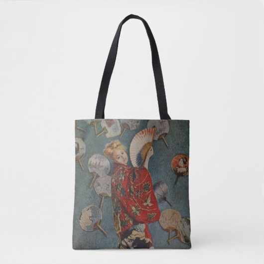 Camille Monet in japanischem Kostüm von Claude Mon Tasche (Vorderseite)