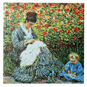 Camille Monet und Child Fliese