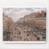 Camille Pissaro - Boulevard Monmartre Paris 1897 Mousepad (Vorne)