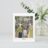 Camille Pissarro #132-2 - Fine Art Postcard Postkarte (Stehend Vorderseite)