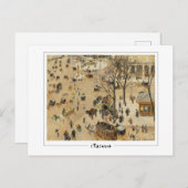 Camille Pissarro #15-2 - Fine Art Postcard Postkarte (Vorne/Hinten)