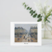 Camille Pissarro #181 - Fine Art Postcard Postkarte (Stehend Vorderseite)