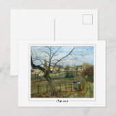 Camille Pissarro #219 - Fine Art Postcard Postkarte (Vorne/Hinten)