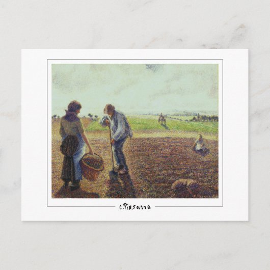 Camille Pissarro #388-2 - Fine Art Postcard Postkarte (Vorderseite)