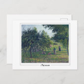 Camille Pissarro #394-2 - Fine Art Postcard Postkarte (Vorne/Hinten)