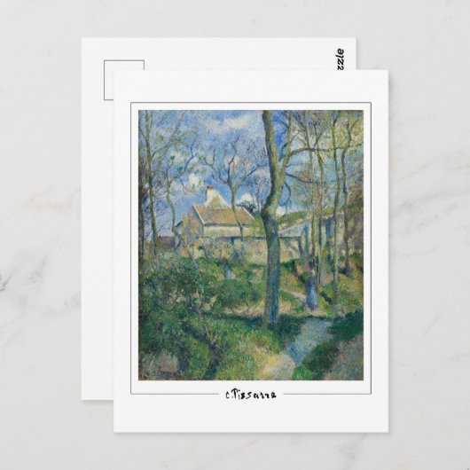Camille Pissarro #3 - Kunsthistorkarte Postkarte (Vorne/Hinten)