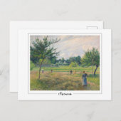Camille Pissarro #520-2 - Fine Art Postcard Postkarte (Vorne/Hinten)