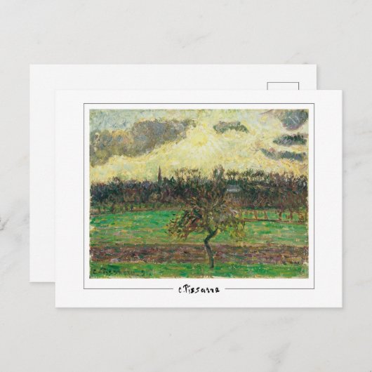Camille Pissarro #539 - Fine Art Postcard Postkarte (Vorne/Hinten)