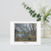 Camille Pissarro #547-2 - Fine Art Postcard Postkarte (Stehend Vorderseite)