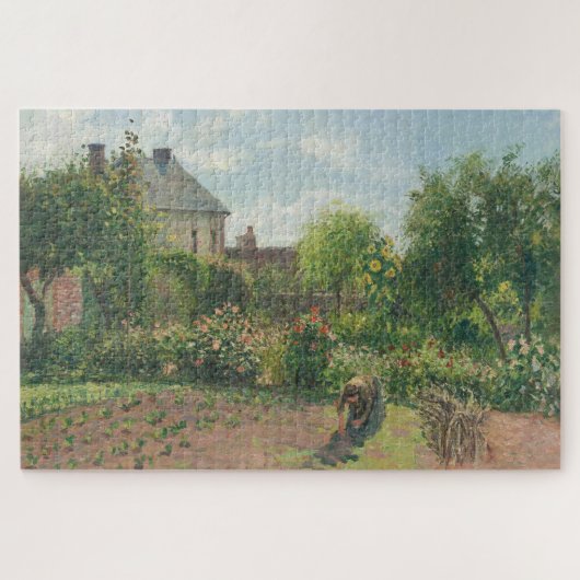 Camille Pissarro Artist's Garden Art 1000 Stück Puzzle (Horizontal)