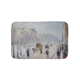 Camille Pissarro - Äußere Boulevards, Schneeeffekt Badematte