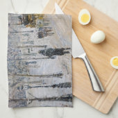 Camille Pissarro - Äußere Boulevards, Schneeeffekt Geschirrtuch (Viertel Falte)