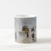 Camille Pissarro - Äußere Boulevards, Schneeeffekt Kaffeetasse (Mittel)