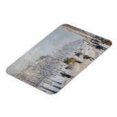 Camille Pissarro - Äußere Boulevards, Schneeeffekt Magnet (Linke Seite)