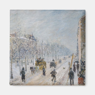 Camille Pissarro - Äußere Boulevards, Schneeeffekt Magnet
