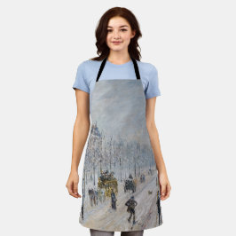 Camille Pissarro - Äußere Boulevards, Schneeeffekt Schürze