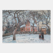 Camille Pissarro - Auswahl der Meisterwerke Geschenkpapier Set (Vorderseite)