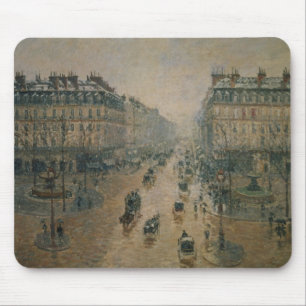 Camille Pissarro   Avenue de L'Opera, Paris, 1898 Mousepad