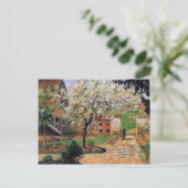 Camille Pissarro- Blütenpflanze, Eragny Postkarte (Stehend Vorderseite)