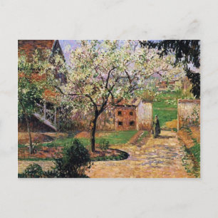 Camille Pissarro- Blütenpflanze, Eragny Postkarte