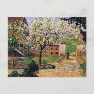 Camille Pissarro- Blütenpflanze, Eragny Postkarte