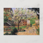Camille Pissarro- Blütenpflanze, Eragny Postkarte (Vorderseite)