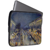 Camille Pissarro - Boulevard Montmartre bei Nacht Laptopschutzhülle (Vorne Rechts)