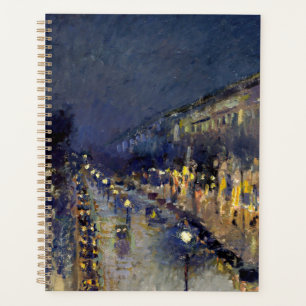 Camille Pissarro - Boulevard Montmartre bei Nacht Planer