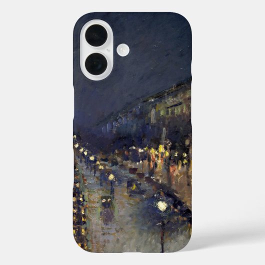 Camille Pissarro Boulevard Montmartre Case-Mate iPhone Hülle (Rückseite)