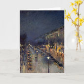 Camille Pissarro Boulevard Montmartre Karte (Gelbe Blume)