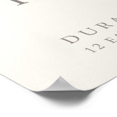 Camille Pissarro Boulevard Montmartre Kunstmuseum Poster (Ecke)