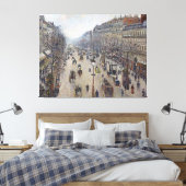 Camille Pissarro Boulevard Montmartre Leinwanddruck (Insitu (Schlafzimmer))