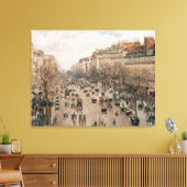 Camille Pissarro Boulevard Montmartre Leinwanddruck (Insitu (Wohnzimmer))