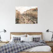 Camille Pissarro Boulevard Montmartre Leinwanddruck (Insitu (Schlafzimmer))