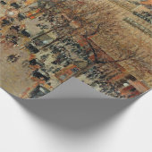 Camille Pissarro Boulevard Montmartre Malerei Geschenkpapier (Ecke)