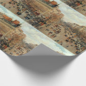 Camille Pissarro Boulevard Montmartre Malerei Geschenkpapier (Ecke)