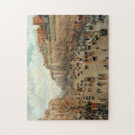 Camille Pissarro Boulevard Montmartre Malerei Puzzle (Vertikal)