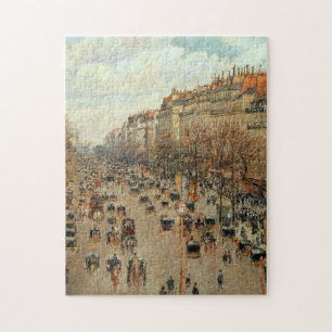 Camille Pissarro Boulevard Montmartre Malerei Puzzle